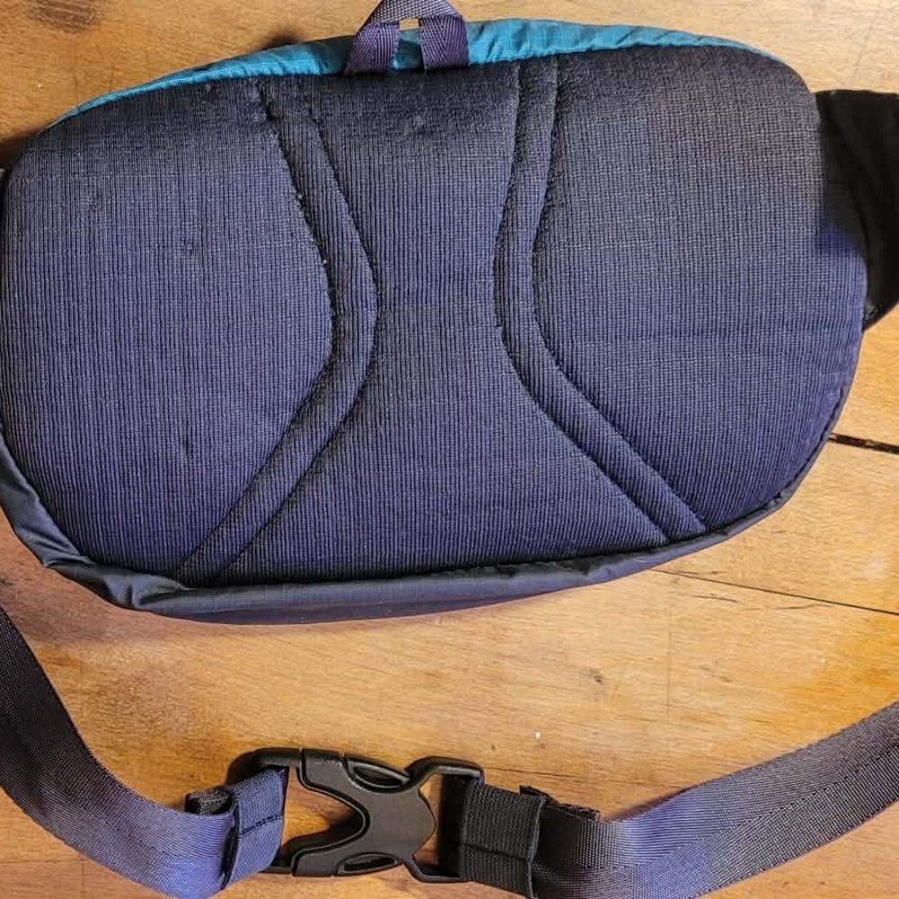 Patagonia Colorblock Waist Pack - Red, Green, Yellow - Picture 6 of 7